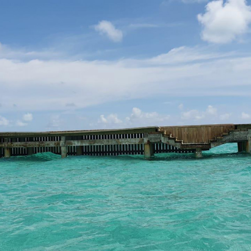 Intercontinental resort at Maamungau Maldives